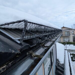 落雪防止装置対策、雪止め、スノービクトリー、スノーストップ、新潟市